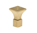 1-1/2" Tall Brass Mission Style Finial Tap 1/4-27F (11709U)