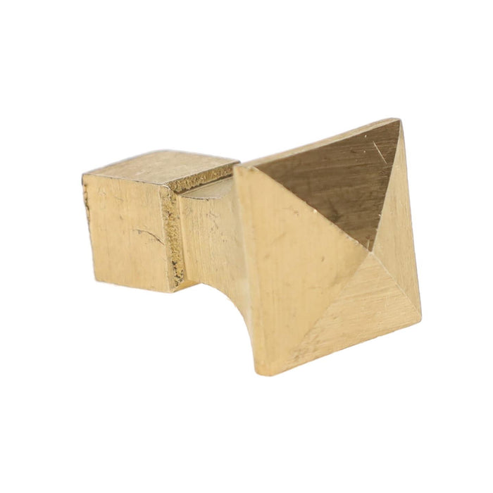 1-1/2" Tall Brass Mission Style Finial Tap 1/4-27F (11709U)