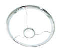 10 inch Nickel Plated Shade Holder designed to fit Aladdin Brand Lamps