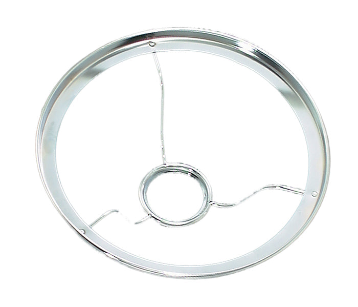 10 inch Nickel Plated Shade Holder designed to fit Aladdin Brand Lamps
