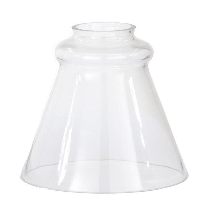 2-1/4" Fit Clear Fixture Shade, 5-3/4" Diameter, 5-1/8" Height (08568C)