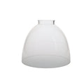 2-1/4" Fitter Clear Fixture Shade 5" tall, 6" diam. (08569C)