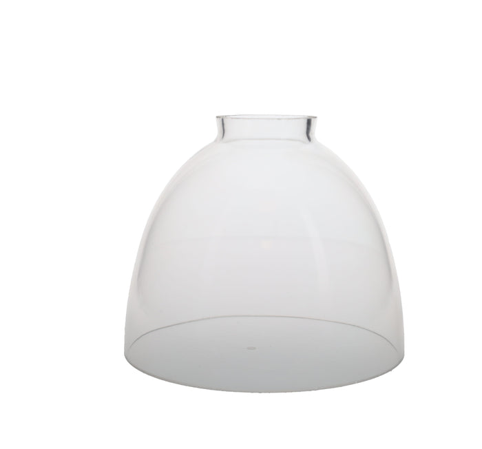2-1/4" Fitter Clear Fixture Shade 5" tall, 6" diam. (08569C)