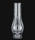 2 5/8" Fitter, 10" Tall Clear Chimney Globe for Rayo & Central Draft