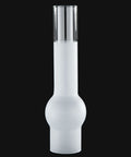 2 5/8" Fitter, 12" Tall, 3/4 Sandblasted Matador Chimney