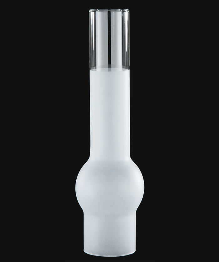 2 5/8" Fitter, 12" Tall, 3/4 Sandblasted Matador Chimney