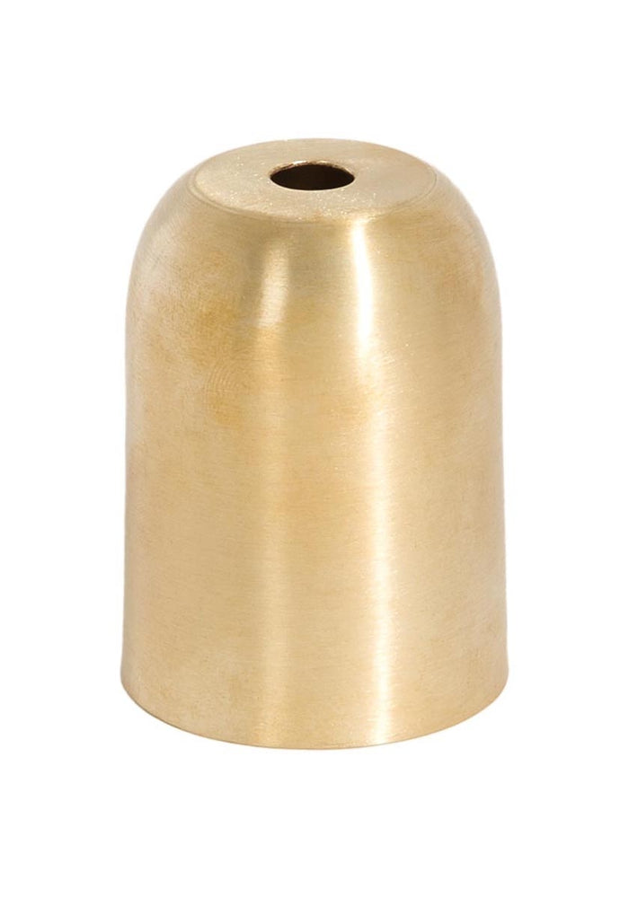 2-7/16 Inch Tall Unfinished Brass Lamp Socket Cup