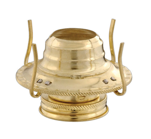 #2 Burner Cut Out brass plated w/collar