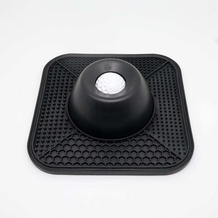 2-in-1 Slow Feeder Dog Bowl with Lick Mat | Interactive Feeding Dish