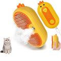 2-in-1 Spray Pet Grooming Brush | Anti-Static Detangling Ducky Brush for Cats & Dogs