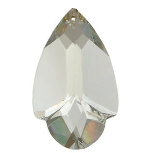 2" Tall Clear Deco Pendalogue, Crystal Prism (55149)