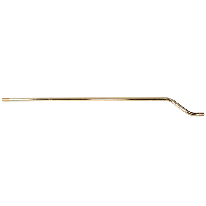 20" Bent Pipe 3/8" Diam., Figurine Assembly, Threaded both ends (12058)