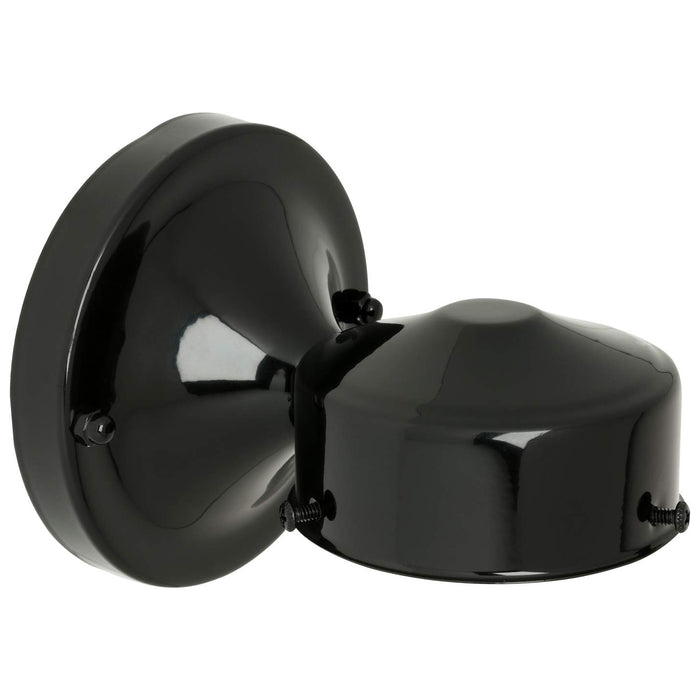 3-1/4" Fitter Wired Wall Sconce - Bracket, Black Finish (69454BK)