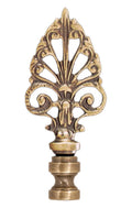 3 3/8" Finial w/Antique Brass Finish