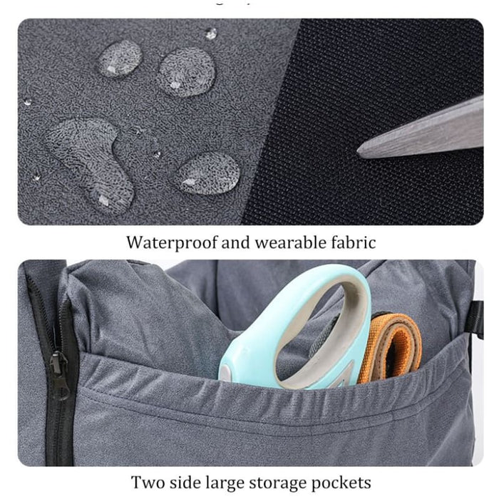 3-in-1 Dog Car Seat – Waterproof Booster Seat with Safety Belt