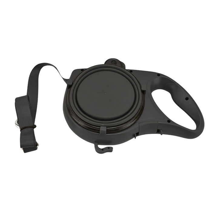 3-in-1 Dog Leash with Built-In Water Bottle, Bowl & Waste Bag Dispenser | Portable Travel Design