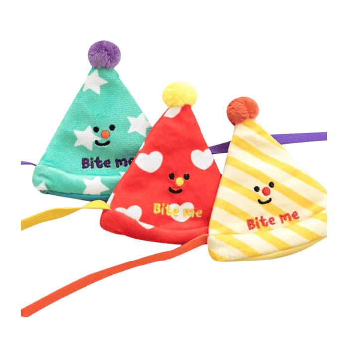 3-in-1 Interactive Celebration Kit | Fun Pet Birthday Hat & Play Toys