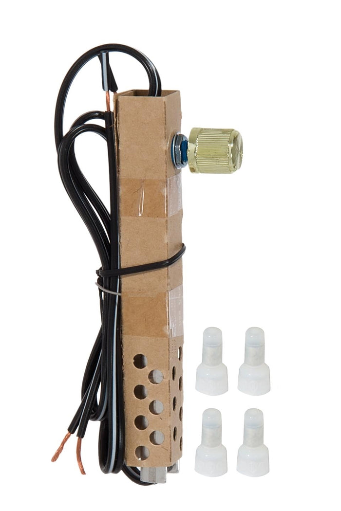 4-3/4 Inch Tall ZE-02 Full Range Pole Lamp Dimmer Switch Replacement Kit