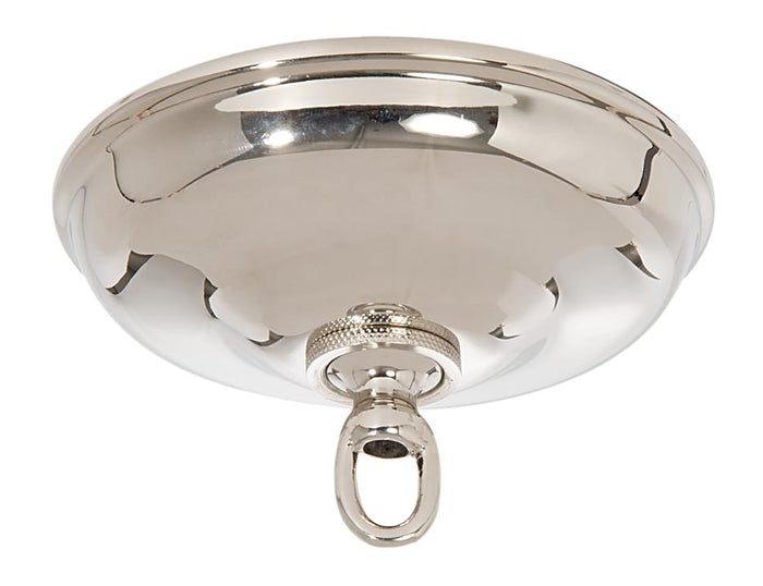 5 1/2 Inch Nickel Plated Canopy