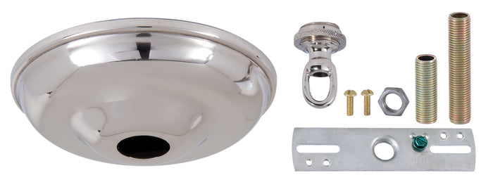 5 1/2 Inch Nickel Plated Canopy