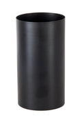 5-1/2" Long Steel Cylindrical Socket Cup, Satin Black Finish (11697BK)