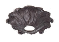 5 Inch Diameter Decorative Antique Bronze Finish Cast Canopy