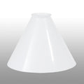 7" Opal Glass Deep Cone Shade, 2-1/4 inch lip fitter (08807i)