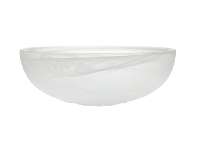 8-1/2 Inch Alabaster Dome Glass Shade for Ceiling Fixtures (09071)