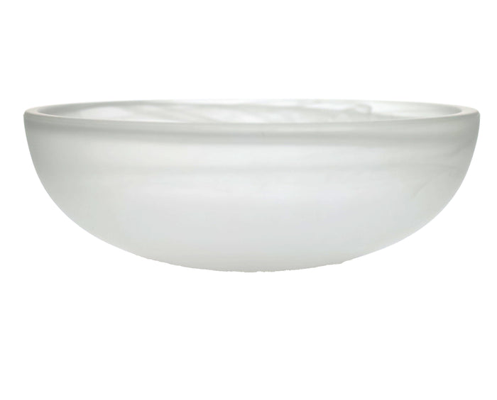 8-1/2 Inch Alabaster Dome Glass Shade for Ceiling Fixtures (09071)