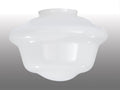 8" Diameter Schoolhouse Shade, 3-1/4" Lip Fitter (08799)