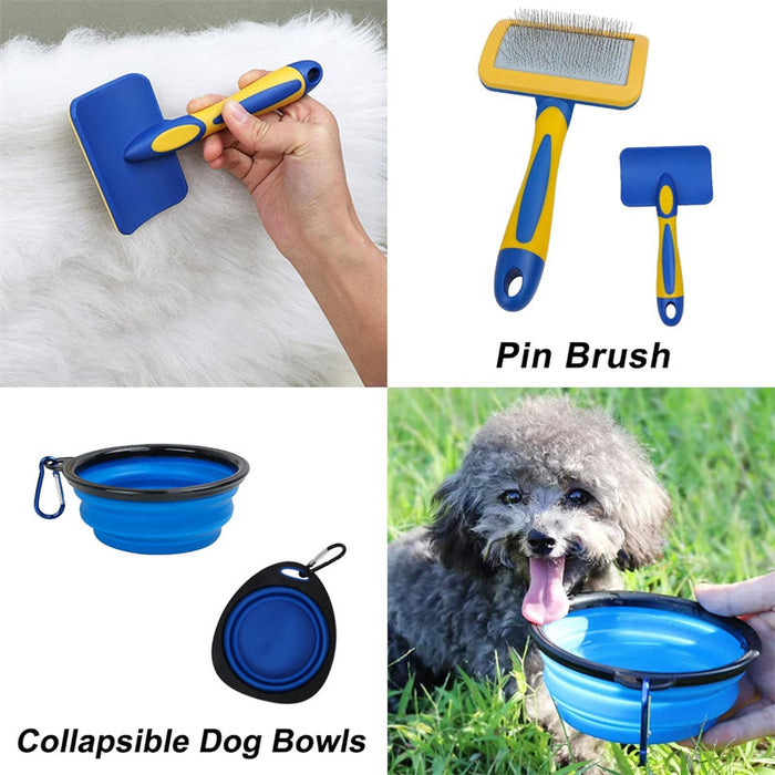 8-Piece Dog Grooming Kit – Professional Pet Grooming Set for Dogs & Cats