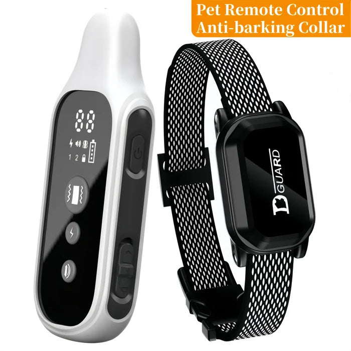 800 Yard Dog Training Collar with Remote – Waterproof Rechargeable Bark Control Collar