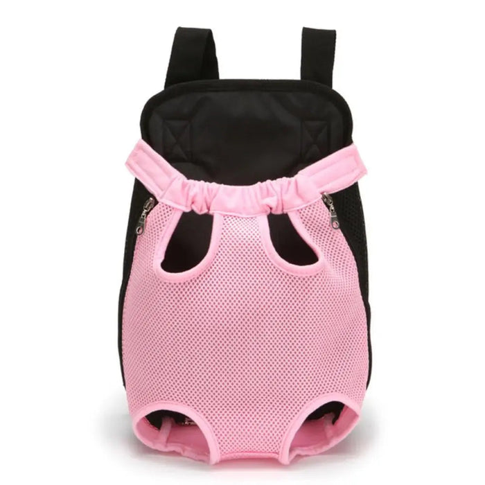 Adjustable Pet Backpack Carrier for Small Dogs and Cats – Breathable Mesh Design for Hiking and Travel