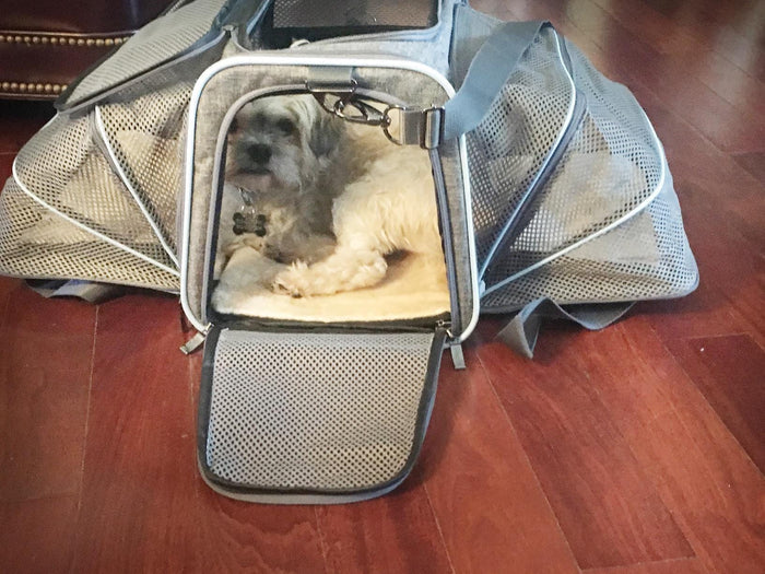 Airline Approved Dog & Cat Carrier – Soft Sided Pet Travel Carrier for Small Pets