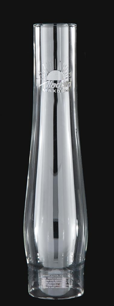 Aladdin Brand Heelless High Altitude Chimney, 2-5/8" Fitter, 15-1/2" Tall (57959H)