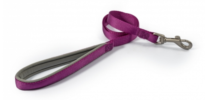 Ancol | Dog Lead | Viva Padded Nylon - Purple