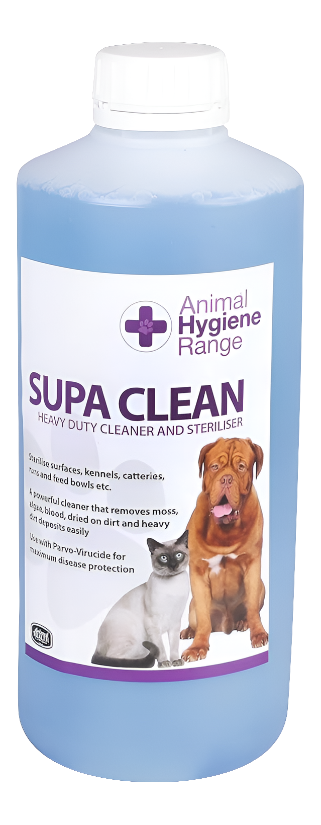 Animal Health Company SupaClean  Heavy-Duty Pet-Safe Cleaner & Steriliser by Animal Hygiene Range