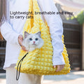 Animal-Shaped Pet Diaper Backpack with Off-Shoulder Design