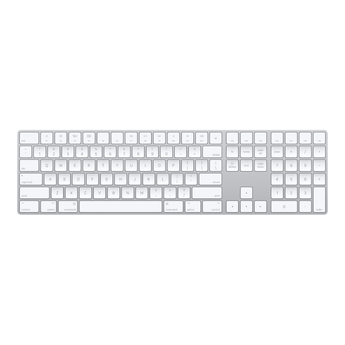 Apple Magic Keyboard 2017 with numeric keypad | silver