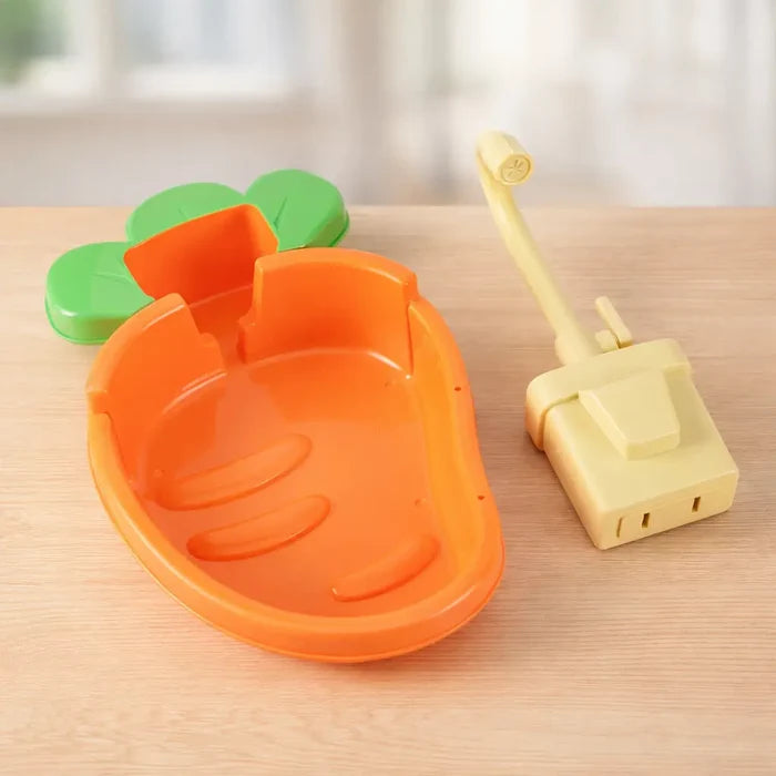 Automatic Bird Waterer for Cages – Bird Bath & Drinking Fountain with Faucet