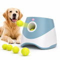 Automatic Dog Ball Launcher with Adjustable Distance & Tennis Balls