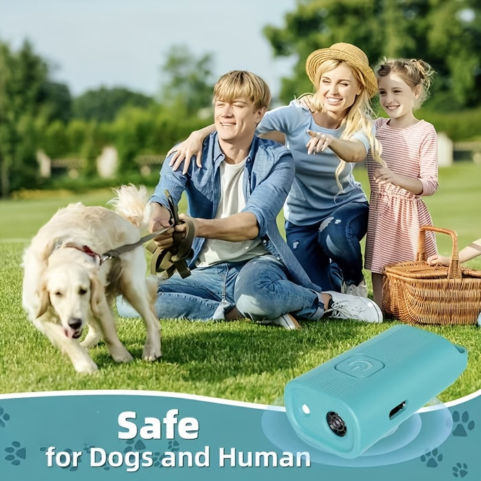 Automatic Dog Bark Control Device with Battery-Powered Sound Technology