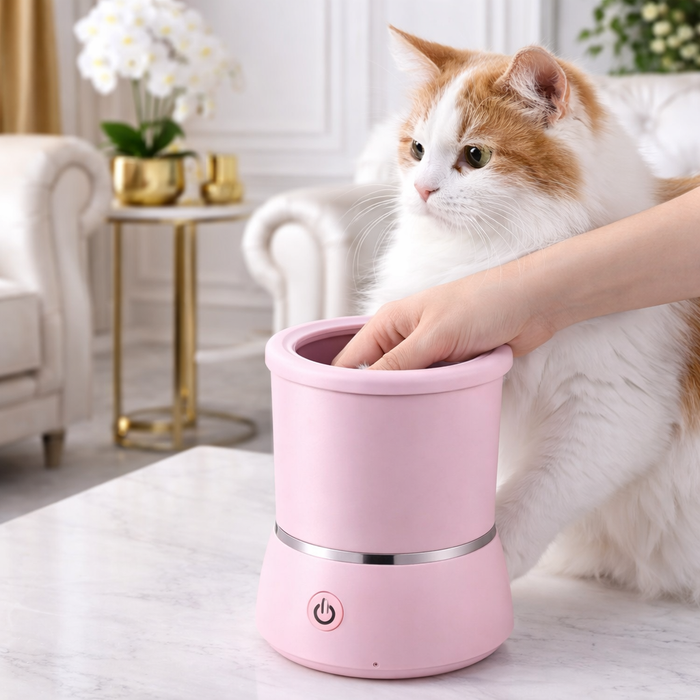 Automatic Dog Paw Cleaner Electric – Pet Paw Washer for Dogs & Cats
