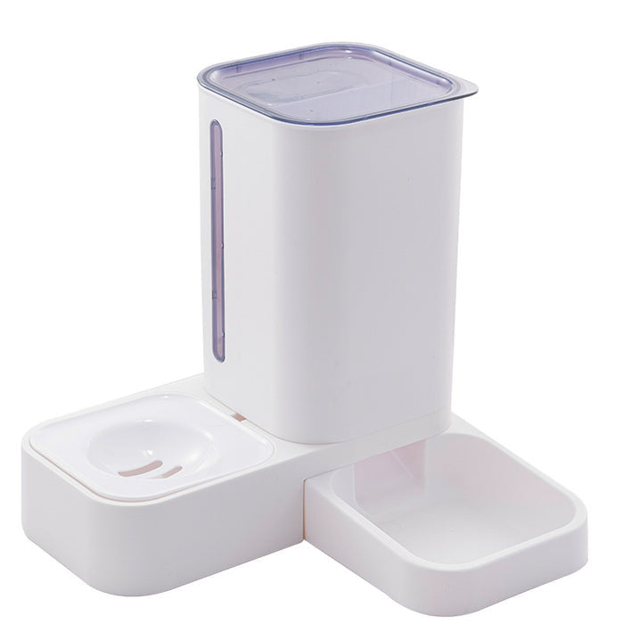 Automatic Double Plastic Water Bowl for Pets