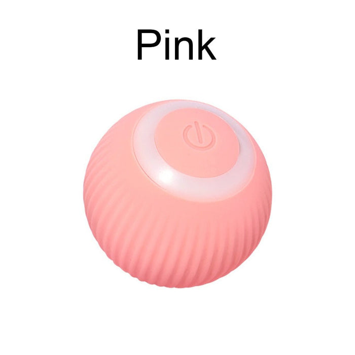 Automatic Interactive Ball Toy | Rechargeable Smart Cat Toy - Fun Rolling Play Ball