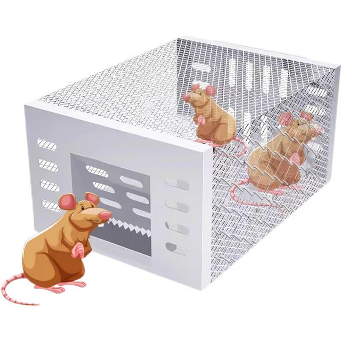 Automatic Mouse Trap | Smart & Animal-Friendly Trap Cage with One-Way Door