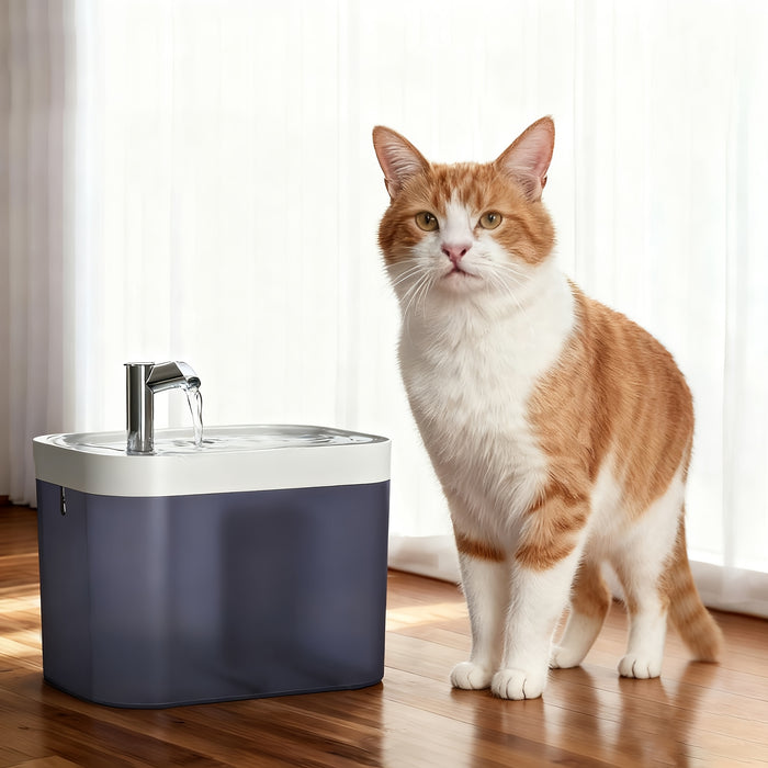 Automatic Pet Water Fountain 1.5L – Quiet USB Drinking Fountain for Cats & Dogs