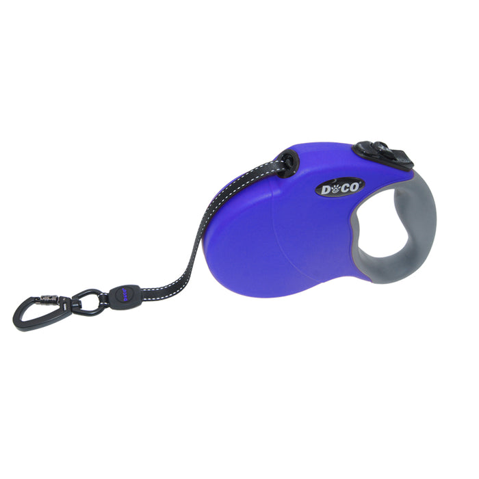 Automatic Retractable Pet Leash with Reflective Walking Rope