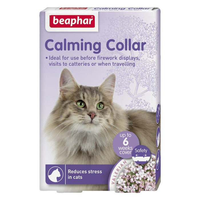 Beaphar Calming Collar for Cats | Herbal Stress Relief