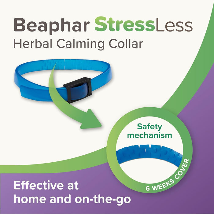 Beaphar Calming Collar for Cats | Herbal Stress Relief